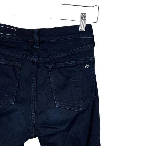Rag and Bone Jeans Black Stovepipe Byan Dark‎ Wash Size 25 - Picture 7 of 13